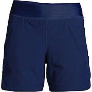 Lands End Navy Board Shorts 16W Plus